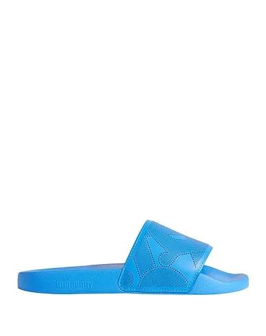 Azure Leather Sandals