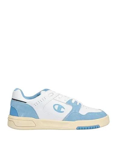 Azure Leather Sneakers