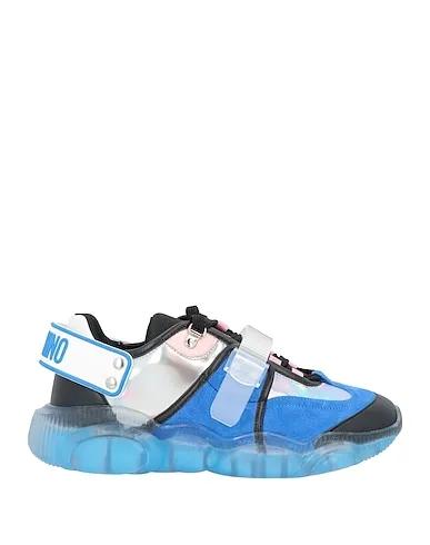 Azure Leather Sneakers