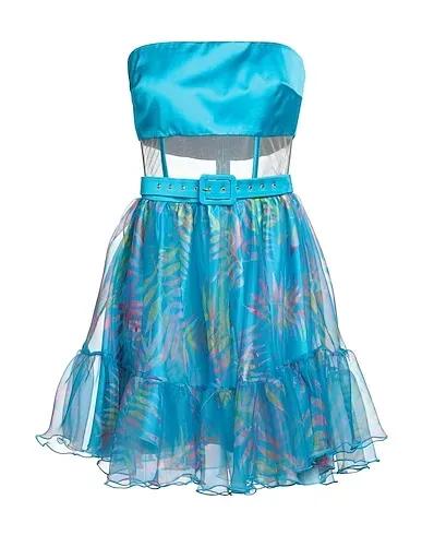 Azure Organza Short dress