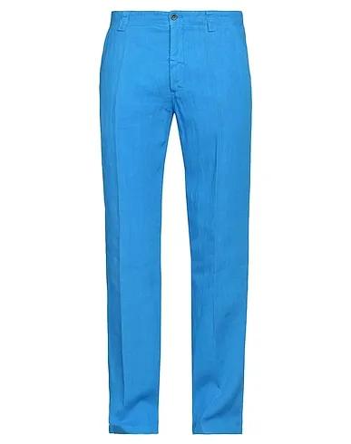Azure Plain weave Casual pants