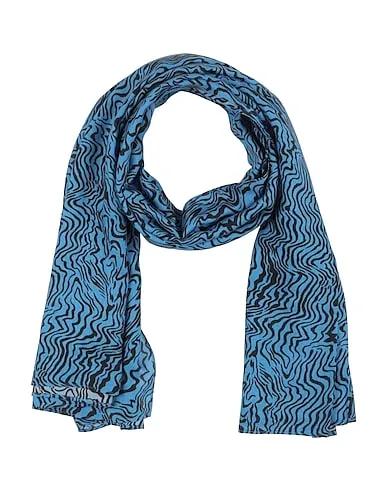 Azure Plain weave Scarves and foulards