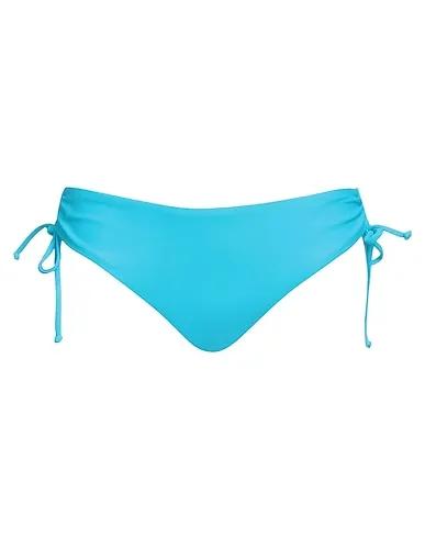 Azure Synthetic fabric Bikini