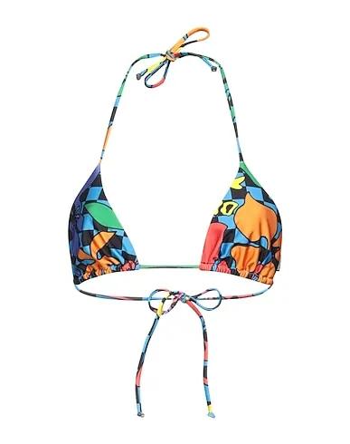 Azure Synthetic fabric Bikini