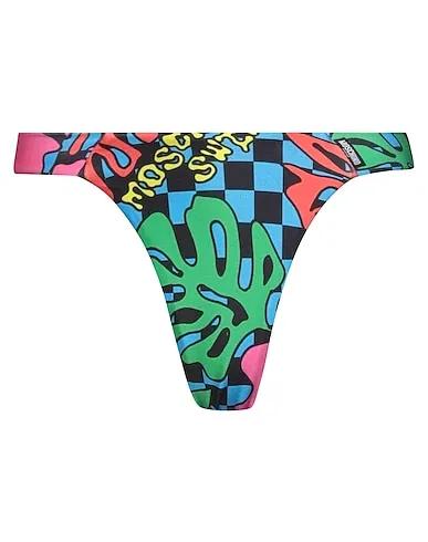 Azure Synthetic fabric Bikini