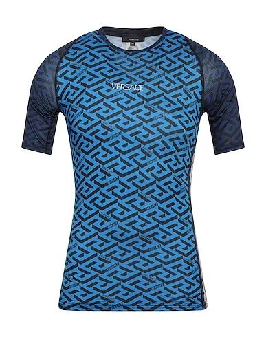 Azure Synthetic fabric T-shirt
