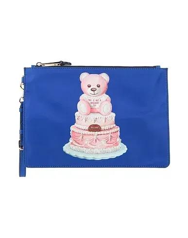 Azure Techno fabric Handbag