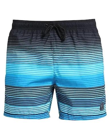 Azure Techno fabric Swim shorts