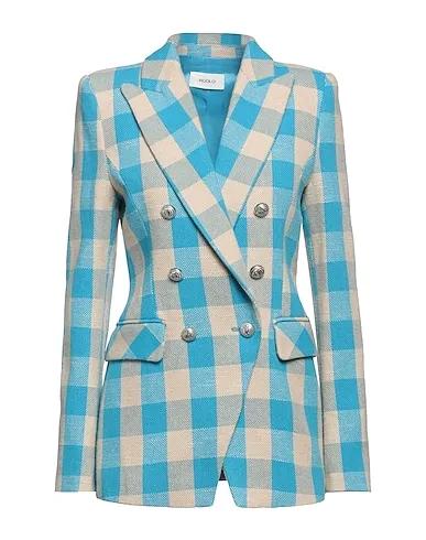 Azure Tweed Blazer