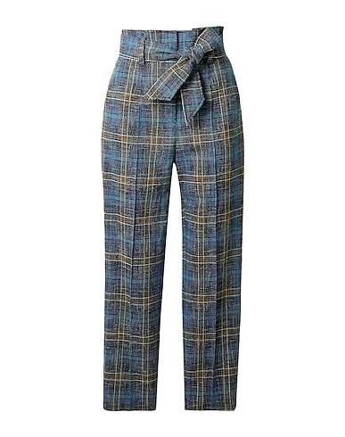 Azure Tweed Casual pants