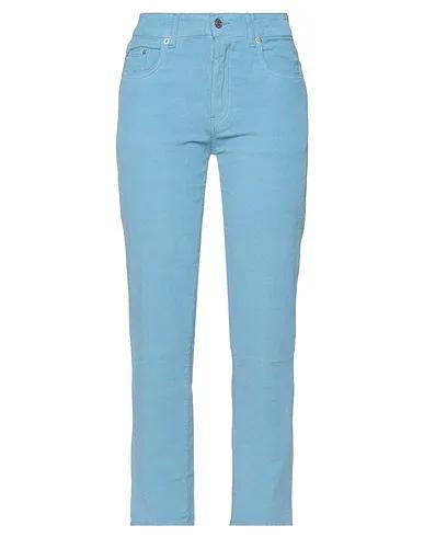 Azure Velvet Casual pants