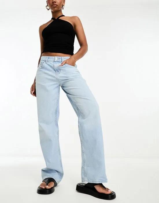 baggy boyfriend jean in light blue