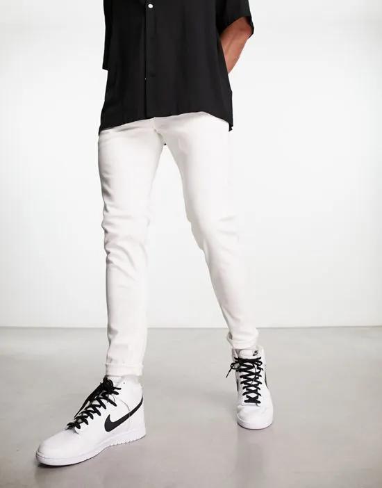 basic skinny jeans in white