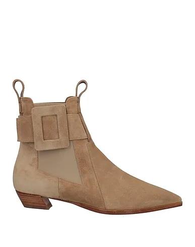 Beige Ankle boot
