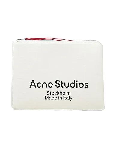 Beige Canvas Handbag