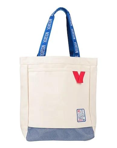 Beige Canvas Handbag