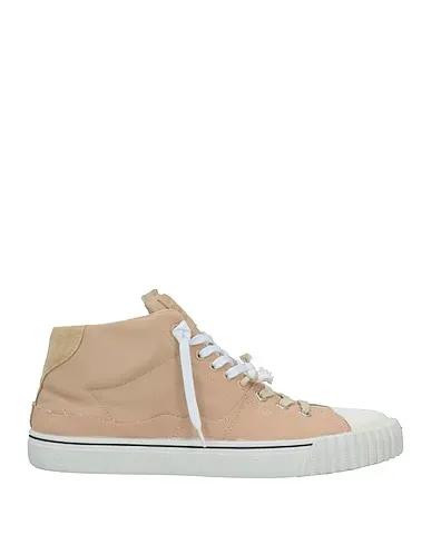 Beige Canvas Sneakers