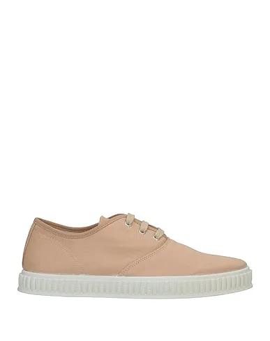 Beige Canvas Sneakers