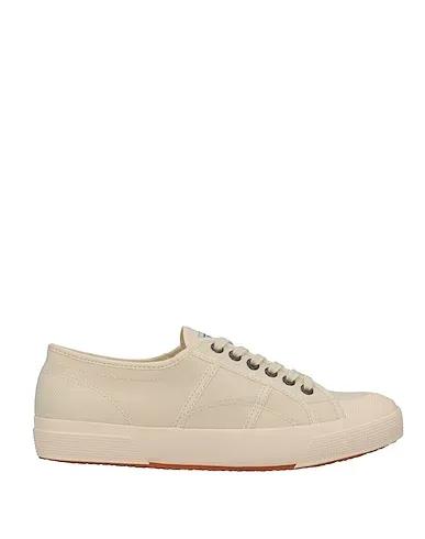 Beige Canvas Sneakers