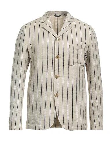 Beige Cotton twill Blazer