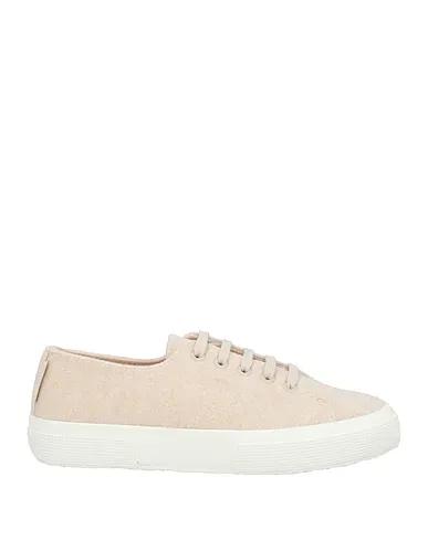 Beige Felt Sneakers