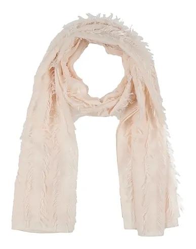 Beige Flannel Scarves and foulards