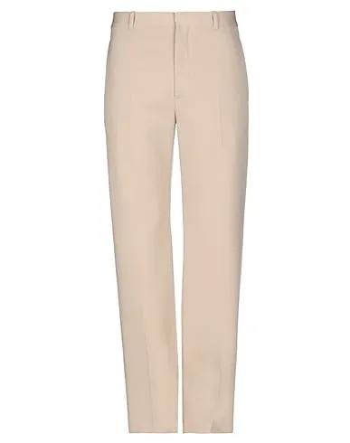 Beige Gabardine Casual pants