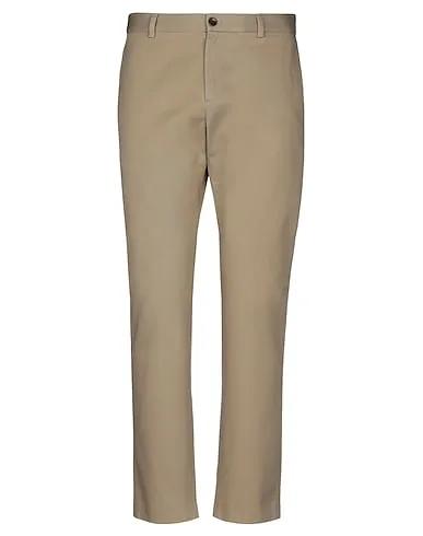 Beige Gabardine Casual pants