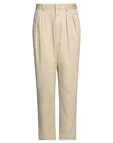 Beige Gabardine Casual pants