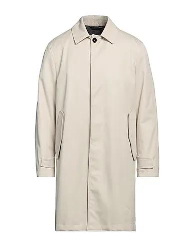 Beige Gabardine Full-length jacket