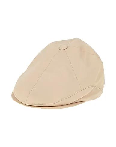 Beige Gabardine Hat