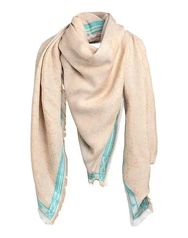 Beige Gauze Scarves and foulards