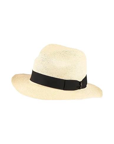 Beige Grosgrain Hat