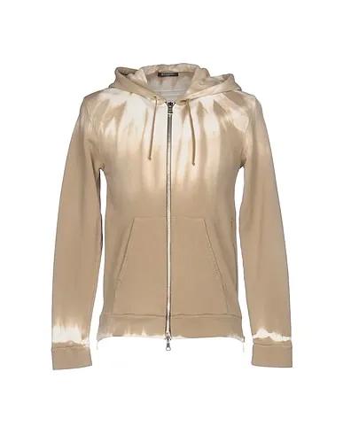 Beige Hooded sweatshirt