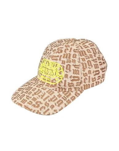Beige Jacquard Hat
