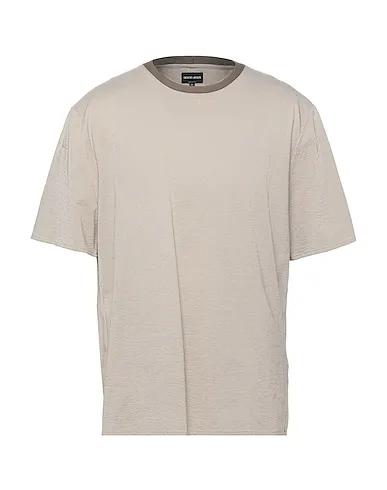 Beige Jersey Basic T-shirt