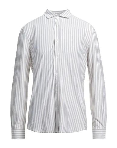Beige Jersey Striped shirt