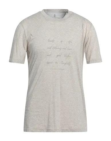 Beige Jersey T-shirt