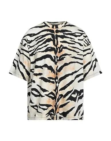 Beige Jersey T-shirt