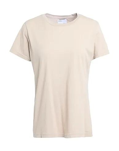 Beige Jersey T-shirt WOMEN LIGHT ORGANIC TEE
