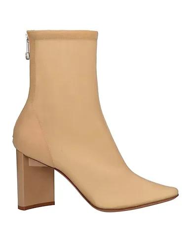 Beige Knitted Ankle boot