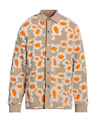 Beige Knitted Cardigan