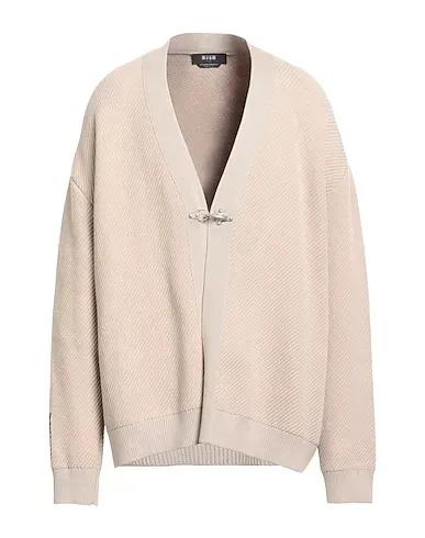 Beige Knitted Cardigan