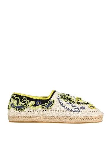 Beige Knitted Espadrilles