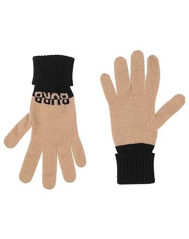 Beige Knitted Gloves