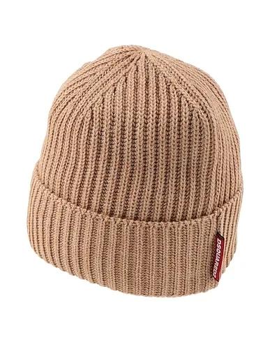 Beige Knitted Hat