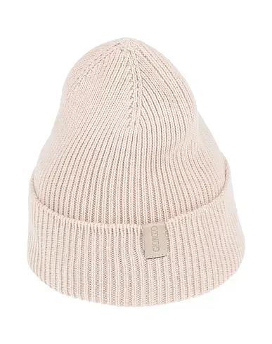 Beige Knitted Hat