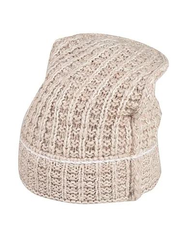 Beige Knitted Hat