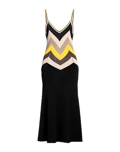 Beige Knitted Midi dress