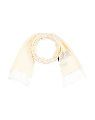 Beige Knitted Scarves and foulards